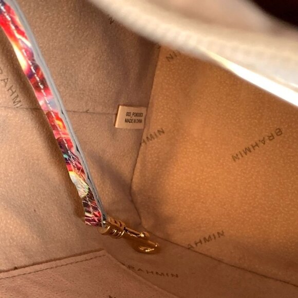 Brahmin Disco Melbourne Medium Asher Croc Embossed Tote NWT - Picture 14 of 16